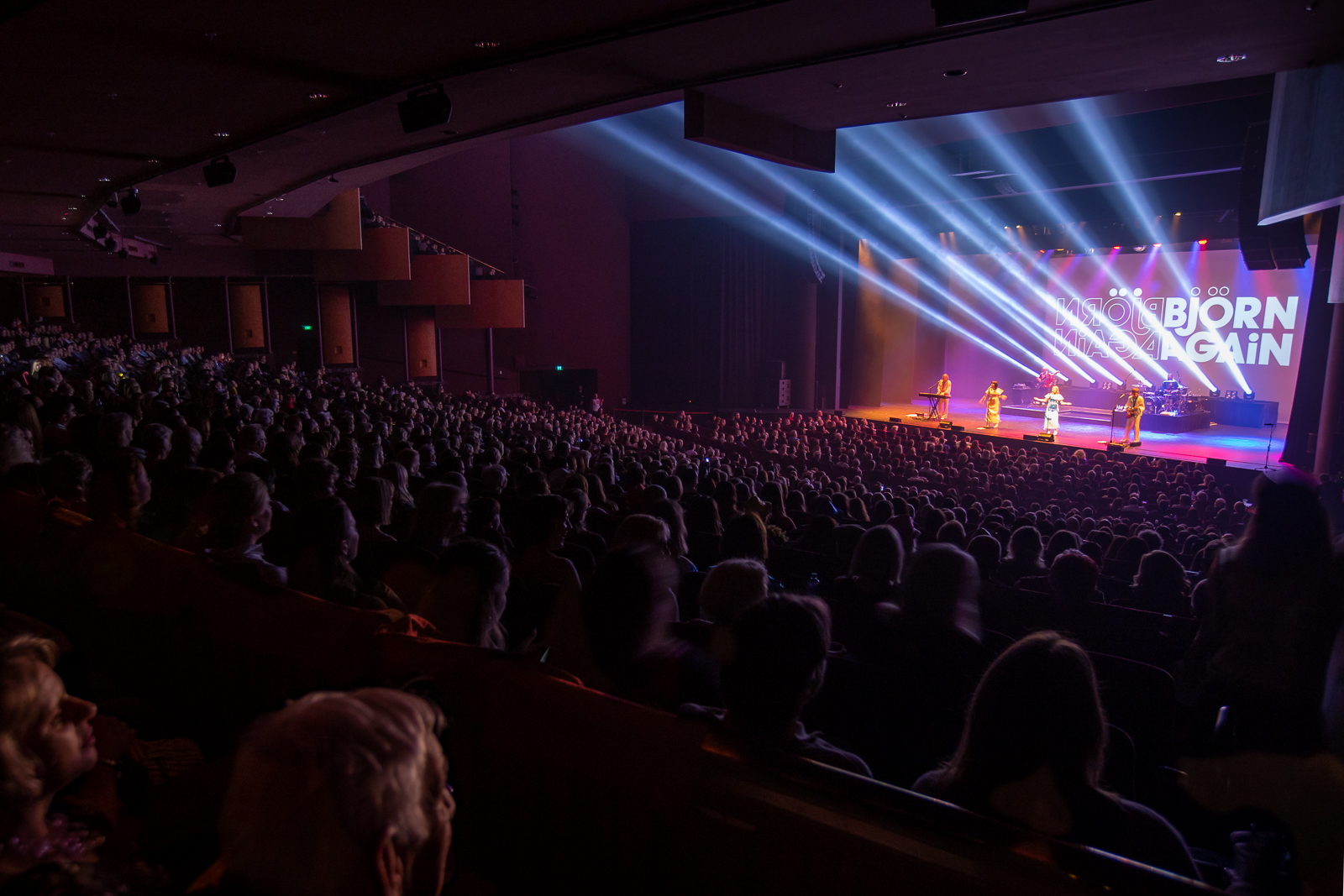 Bjorn Again play Perth at Crown Theatre, October 2021.